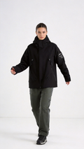 Black Windbreaker Jacket