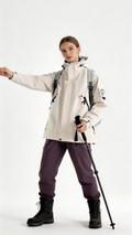 Ivory Windbreaker Jacket