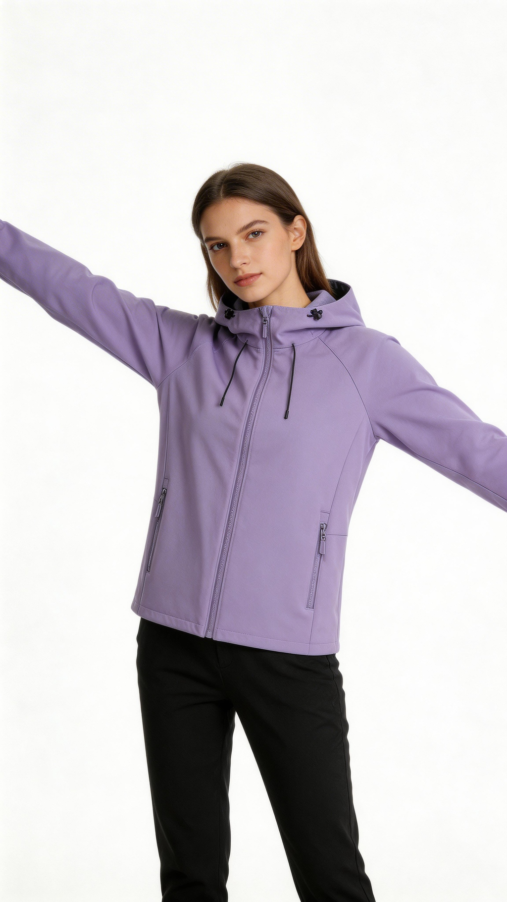 Purple Softshell Jacket