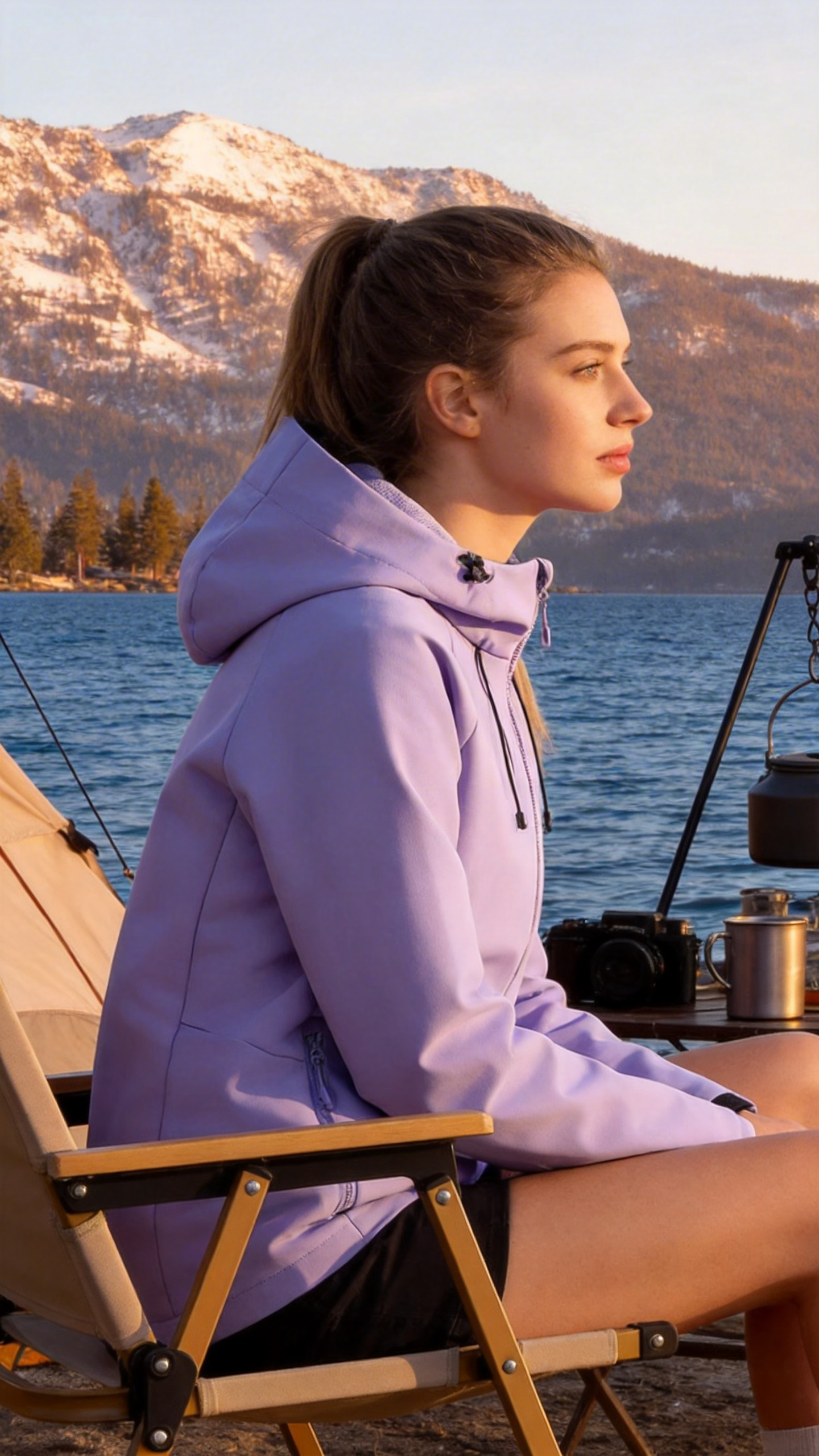 Purple Softshell Jacket