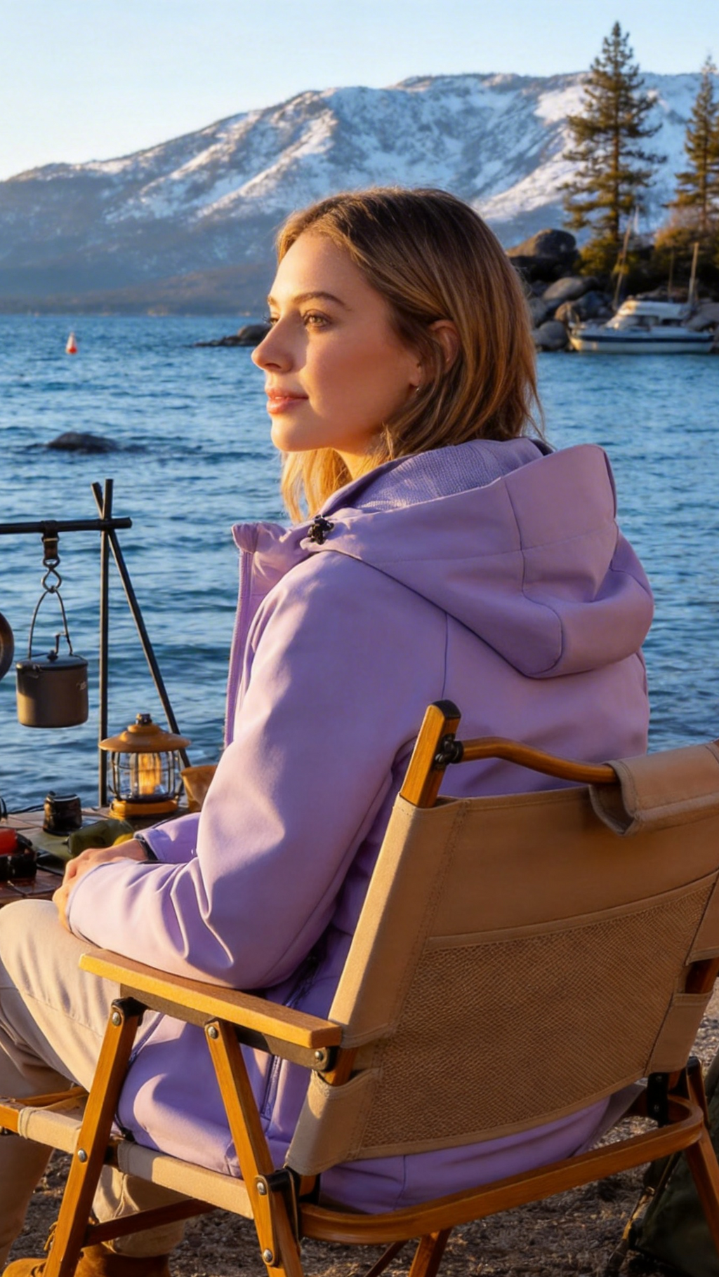 Purple Softshell Jacket
