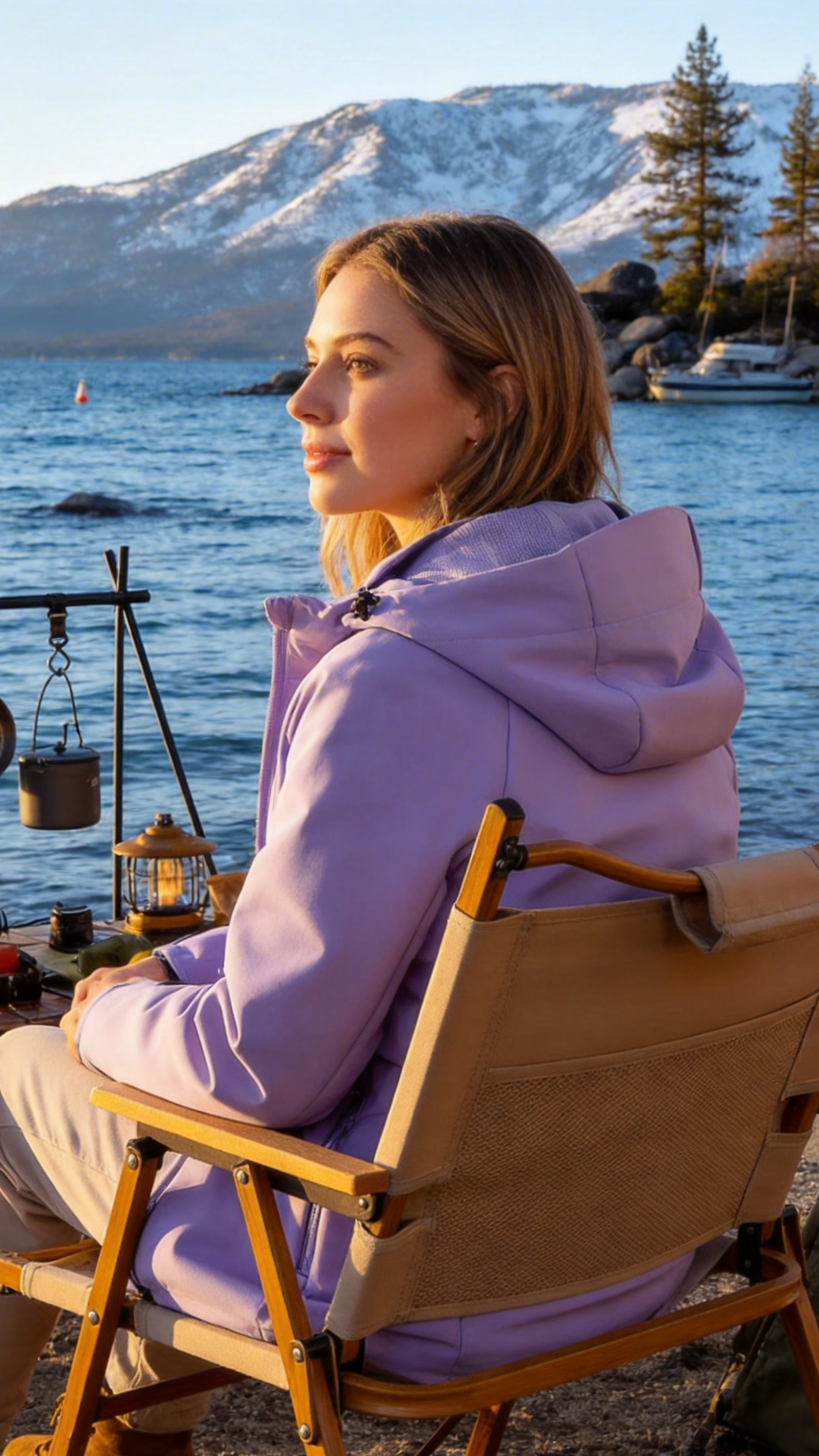 Purple Softshell Jacket