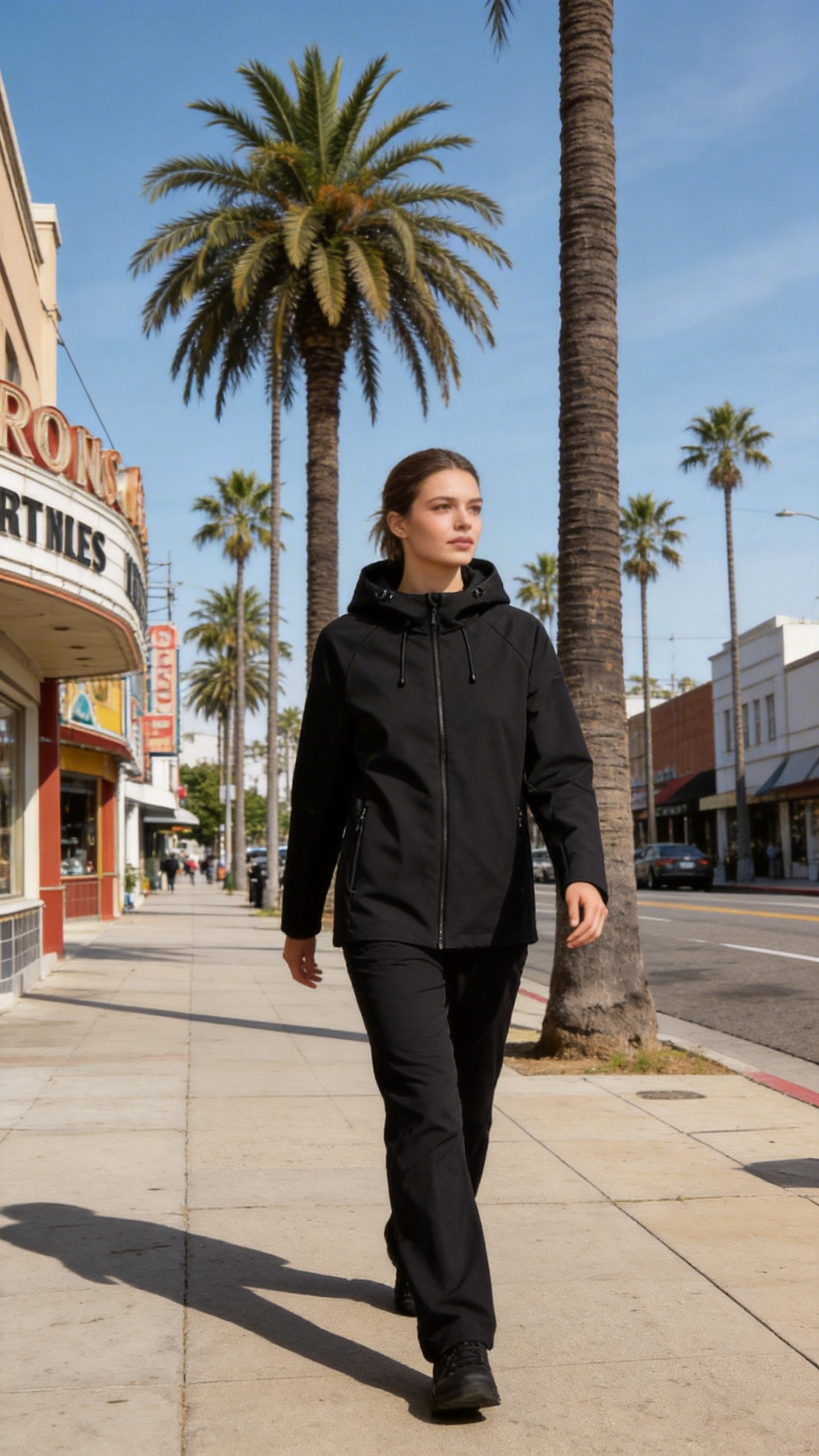Black Softshell Jacket