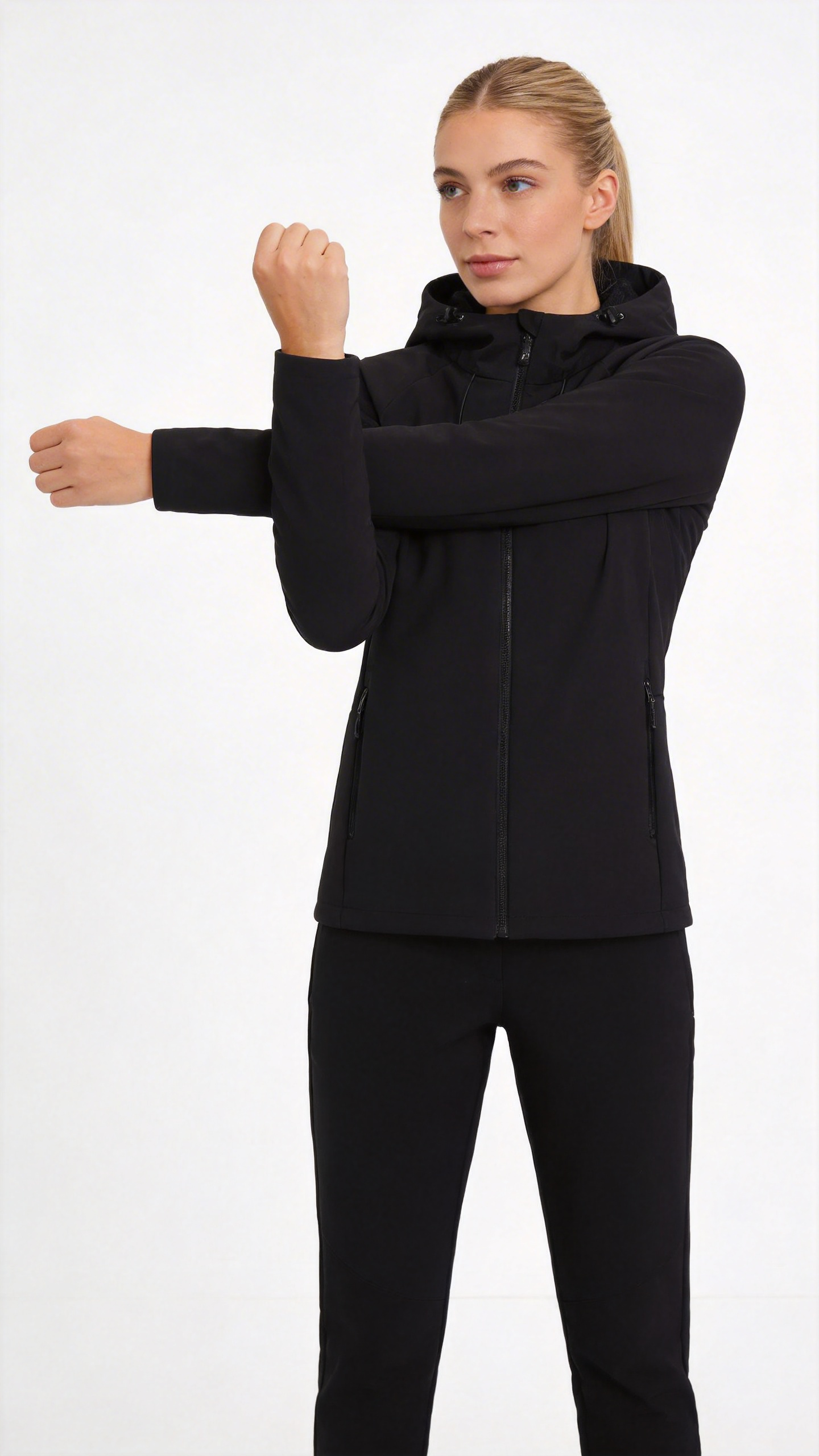 Black Softshell Jacket