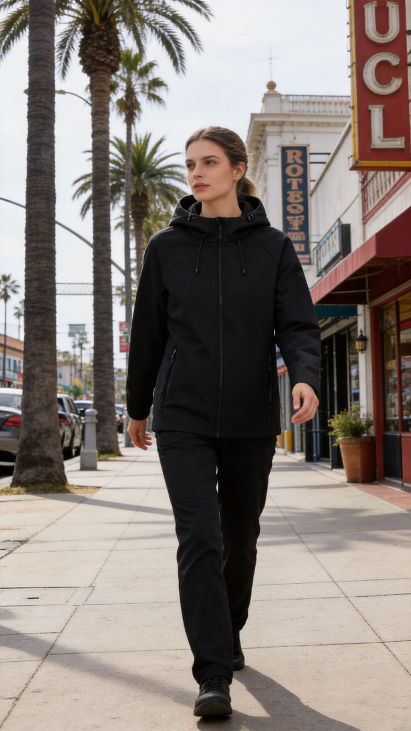Black Softshell Jacket