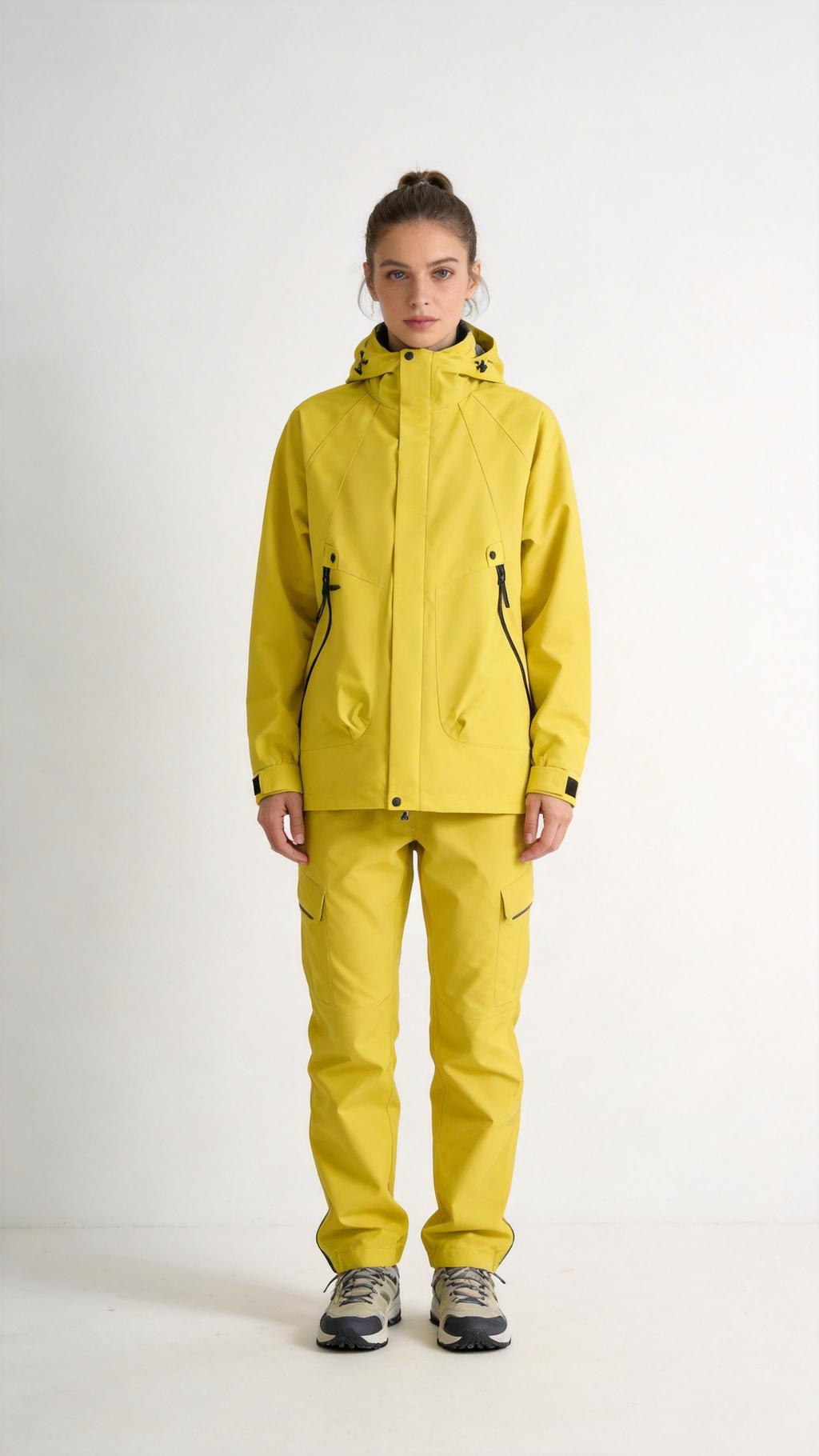 Lime Green Waterproof Shell Jacket