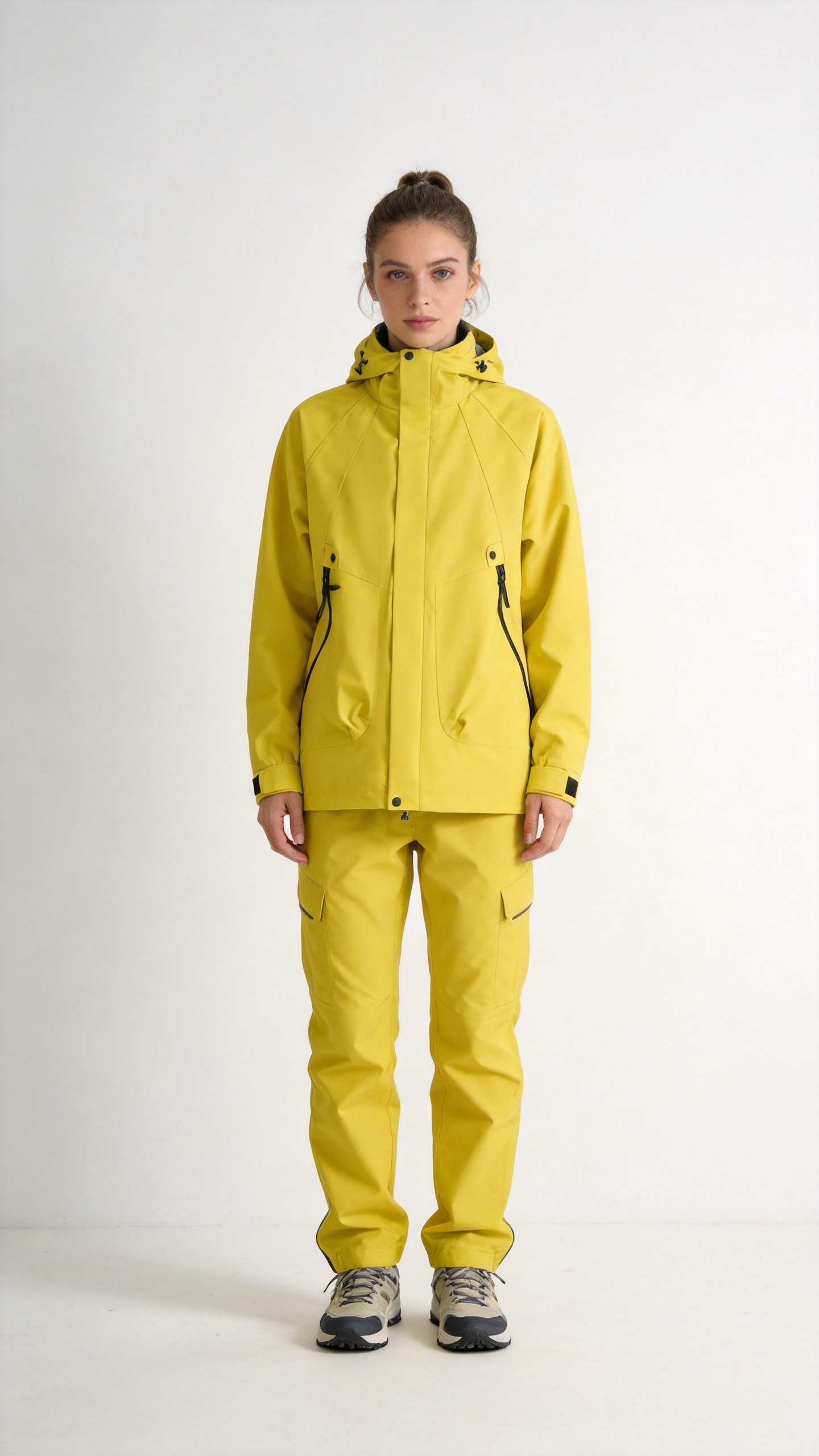 Lime Green Waterproof Shell Jacket